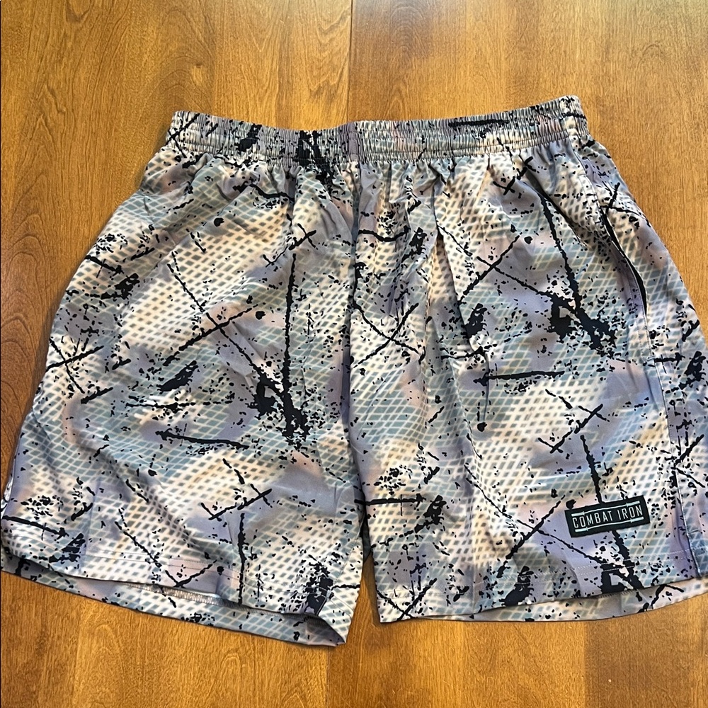 Men's CMBT Combat Iron Rattlecan Camo Training V3 Performance Shorts